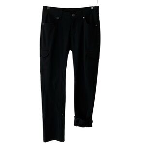 KÜHL Black Pants 2 Long Adjustable Length Snap Up hiking mountains gorpcore